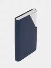 Синий картхолдер "Magnetic Card Holder" из стали для пластиковых карт и визиток