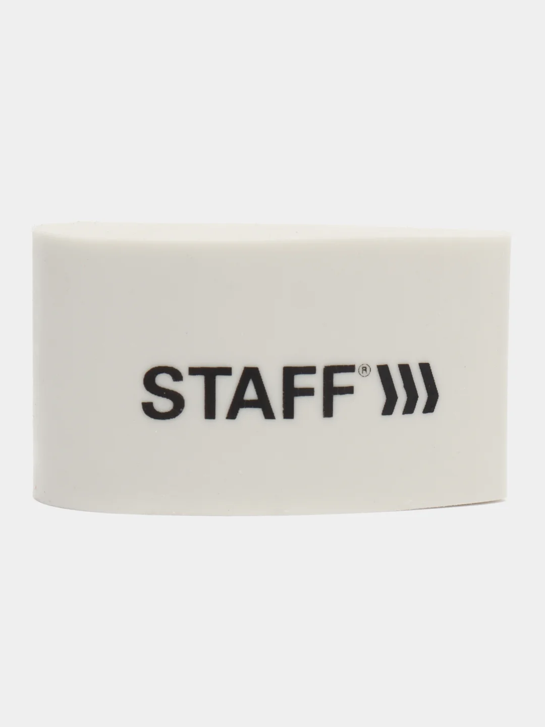 Ластик STAFF College 38х22х16 мм, в форме капли, цвет белый, 1/ 3/ 5шт