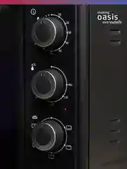 Черный электрическая мини-печь making Oasis everywhere M-50CB