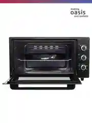 Черный электрическая мини-печь making Oasis everywhere M-50CB