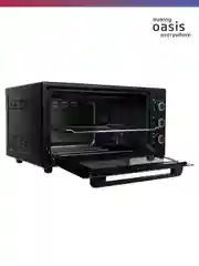 Черный электрическая мини-печь making Oasis everywhere M-50CB