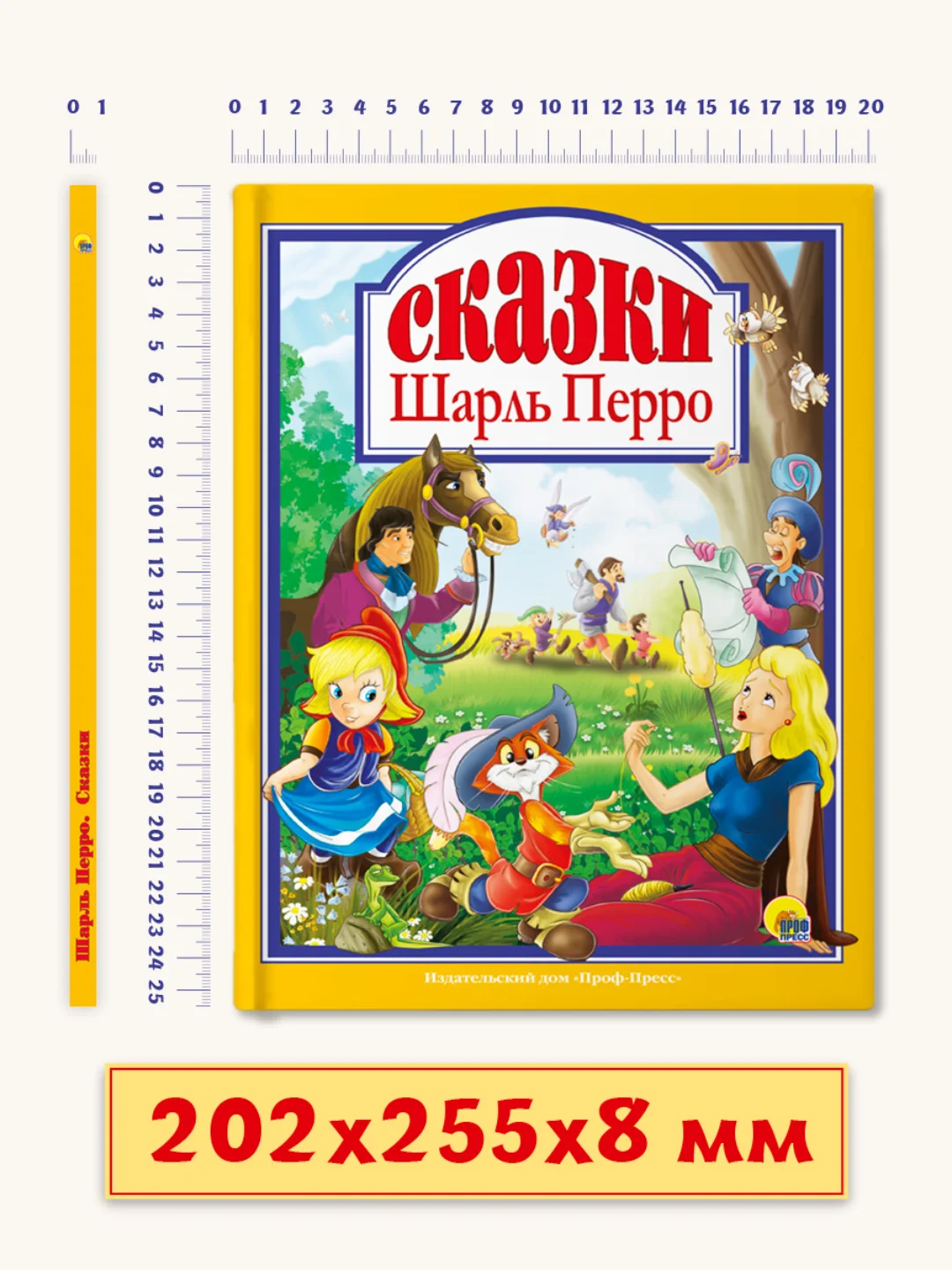 Книга для детей "Любимые сказки. Сказки Шарль Перро" 203х257мм 96стр. Проф-Пресс
