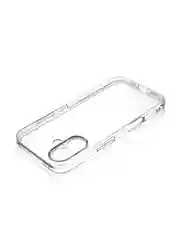 Прозрачный чехол для Apple iPhone 16 силиконовый Rosco прозрачный тонкий с бортиком защитой камер