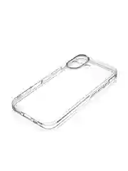 Прозрачный чехол для Apple iPhone 16 силиконовый Rosco прозрачный тонкий с бортиком защитой камер
