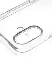 Прозрачный чехол для Apple iPhone 16 силиконовый Rosco прозрачный тонкий с бортиком защитой камер