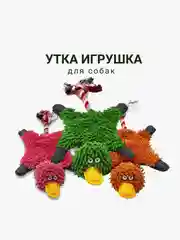 Утка для мелких и средних собак, Размер без хвоста 20х11см