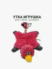 Оранжевый утка для мелких и средних собак, Размер без хвоста 20х11см