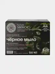 Чёрное мыло для тела и волос Natura Siberica MEN, с антибактериальным эффектом, 500 мл