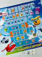 Настольная игра ходилка бродилка супер крылья джетт и его друзья самолеты