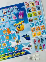 Настольная игра ходилка бродилка супер крылья джетт и его друзья самолеты