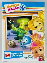 Мозаика пазл головоломка мини фиксики фикси 54 элемента симка игрек нолик