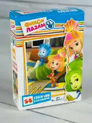 Мозаика пазл головоломка мини фиксики фикси 54 элемента симка игрек нолик