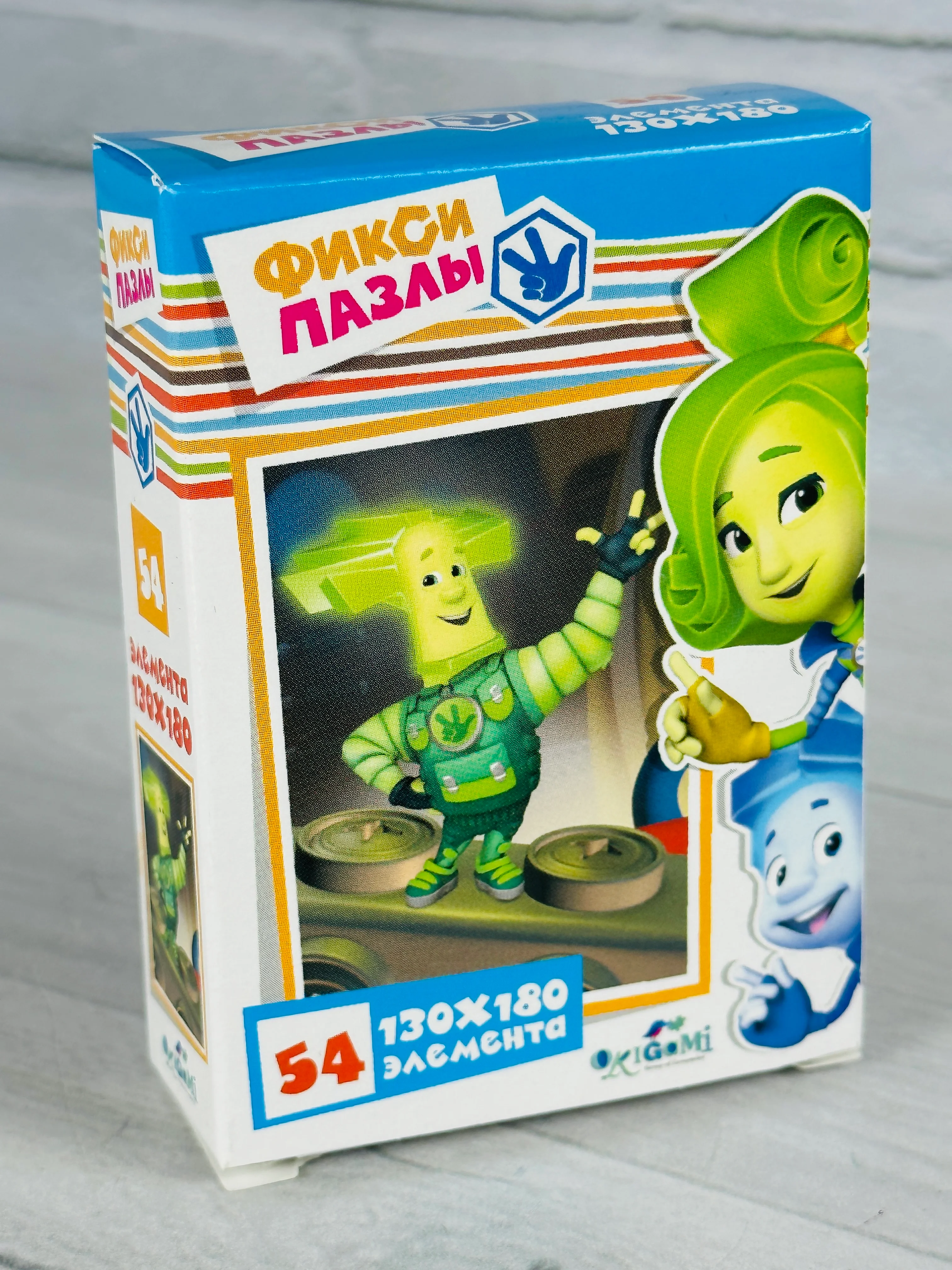 Мозаика пазл головоломка мини фиксики фикси 54 элемента симка игрек нолик