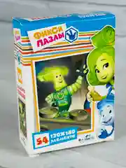 Мозаика пазл головоломка мини фиксики фикси 54 элемента симка игрек нолик