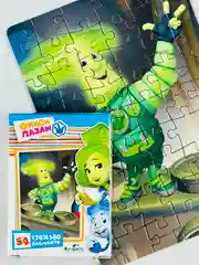 Мозаика пазл головоломка мини фиксики фикси 54 элемента симка игрек нолик