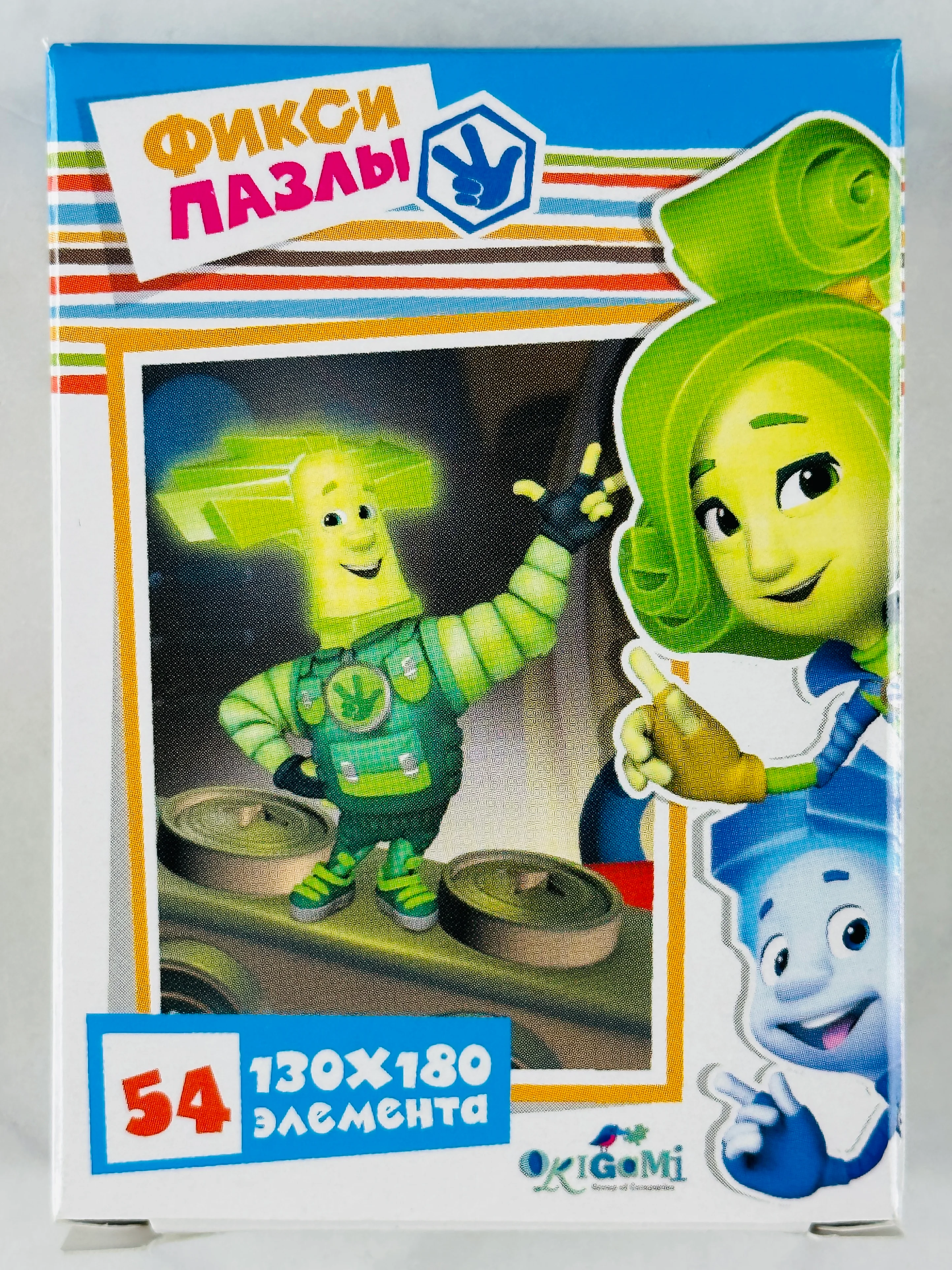 Мозаика пазл головоломка мини фиксики фикси 54 элемента симка игрек нолик