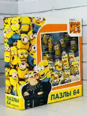 Мозаика пазл гадкий я мультфильм 64 элемента миньоны из мультика