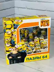 Мозаика пазл гадкий я мультфильм 64 элемента миньоны из мультика