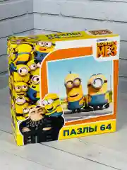 Мозаика пазл гадкий я мультфильм 64 элемента миньоны герои