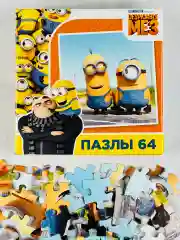 Мозаика пазл гадкий я мультфильм 64 элемента миньоны герои