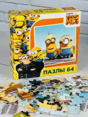 Мозаика пазл гадкий я мультфильм 64 элемента миньоны герои