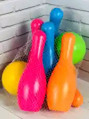 Боулинг пластиковый спортивная игра кегли мячики