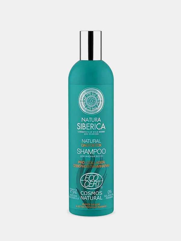 Шампунь для жирных волос Natura Siberica "Daily detox", 400 мл