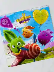 Развивающая игра Солнечные зайчики 36 мозаика для малышей