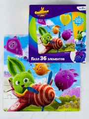 Развивающая игра Солнечные зайчики 36 мозаика для малышей