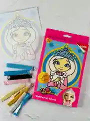 Аппликация из песка игра Царевны Аленка Дарья мульт Лори
