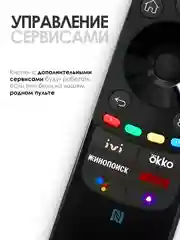 Голосовой пульт LG MR22GA Magic Remote Smart TV с Ivi Окко, Кинопоиск, Яндекс Алиса
