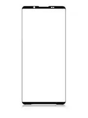Прозрачный стекло для Sony Xperia 1 VI, mark 6 защитное ROSCO прозрачное олеофобное покрытие с рамкой