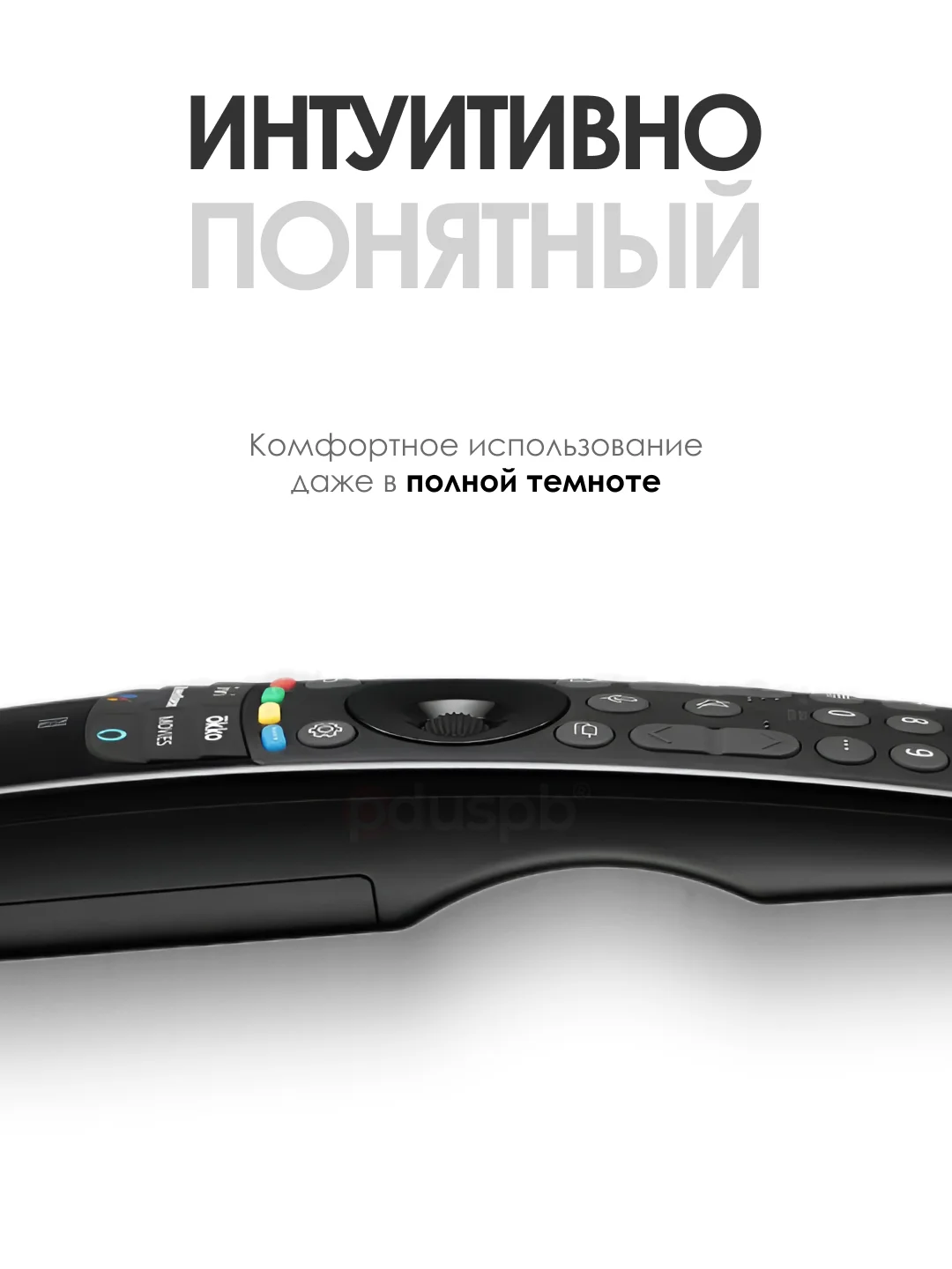 Голосовой пульт LG Magic Remote Smart TV MR21GA с функцией IVI, Окко, Кинопоиск / Смарт ТВ