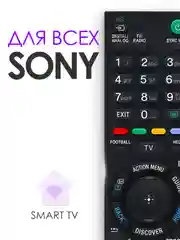 Универсальный пульт ду Sony Smart TV для любого телевизора Сони Смарт ТВ / RMT-TX100E