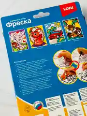 Цветной песок Машина Корабль пароход транспорт мульт Лори