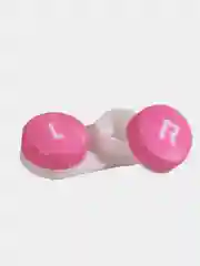 Розовый контейнер для контактных линз