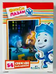 Мозаика пазл головоломка фиксики фикси мини 54 элемента симка нолик игрек мультяшки