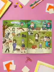 Книга с заданиями А4 Большая книга игр "Для девочек" 48 стр. Проф-Пресс