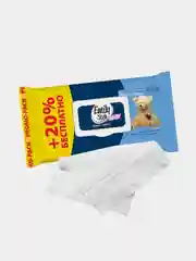 Влажные салфетки для детей Emily Style, упаковка с клапаном, гипоаллергенные, 100+20 штук