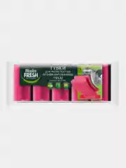 Губки для мытья посуды Master FRESH MAXI, профилированные, 5 штук