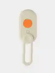 Белый паровая щетка для кошек и собак