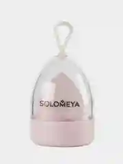 Косметический спонж Solomeya для макияжа со срезом лиловый