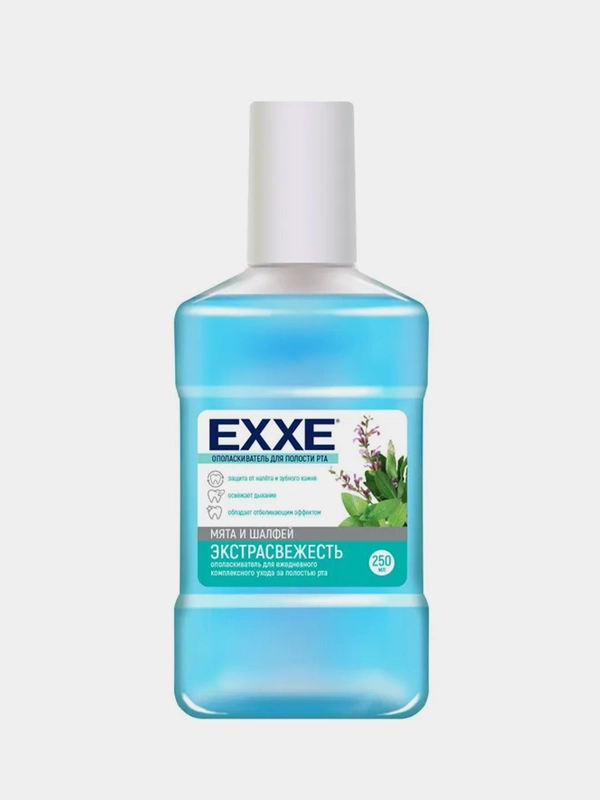 Ополаскиватель полости рта EXXE "Экстрасвежесть", 250 мл