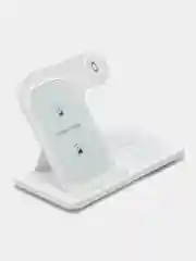 Беспроводная зарядка, 3 в 1, для iPhone, iWatch, AirPods, Android