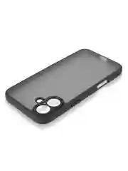 Черный чехол для Apple iPhone 16, Pro, Max, Plus пластиковый с силиконом BROSCORP противоударный
