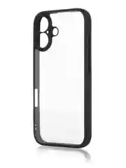 Прозрачный чехол для Apple iPhone 16, Pro, Max, Plus пластиковый с силиконом BROSCORP противоударный