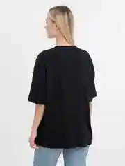 Черный футболка оверсайз "My heart" унисекс, с принтом, хлопок, Oversize T-Shirt printed, cotton
