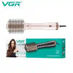 Пудровый фен-щетка VGR V494, 800 Вт, золотистый, черный