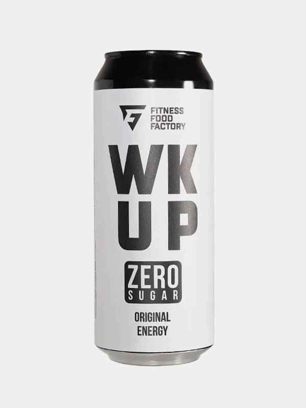 Энергетический напиток Fitness Food Factory WK UP Original, без сахара, 450мл