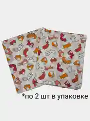 Пеленка ситцевая многоразовая для пеленания, хлопок